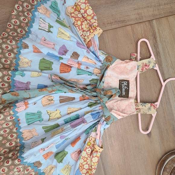 Matilda Jane platinum Laundry Days dress - Picture 3 of 3